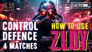 Tacticool | No.37 How to use  Zloy lv50/10 XL20 2GM + EpicGas + SB | Control Defence 4 Matches