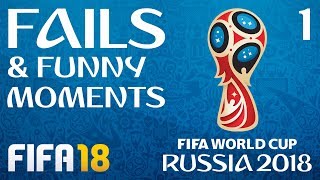 Fussball WM 2018 · Fails, Funny Moments & Highlights · Lets Play Fifa 18 WM PS4 · Teil 1 | Vorrunde