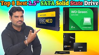 ✅ Top 8 Best 2.5” SATA SSD In India 2024 With Price |Solid State Drive Review \u0026 Comparison