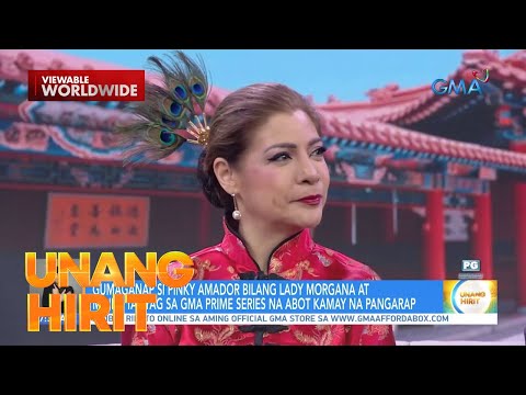 Pinky Amador a.k.a. Lady Morgana Go, LIVE sa Unang Hirit Unang Hirit