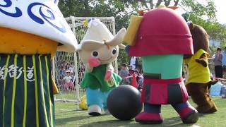 ゆるキャラサッカー(20181008 ゆるキャラ大・大・大運動会 えひめこどもの城)