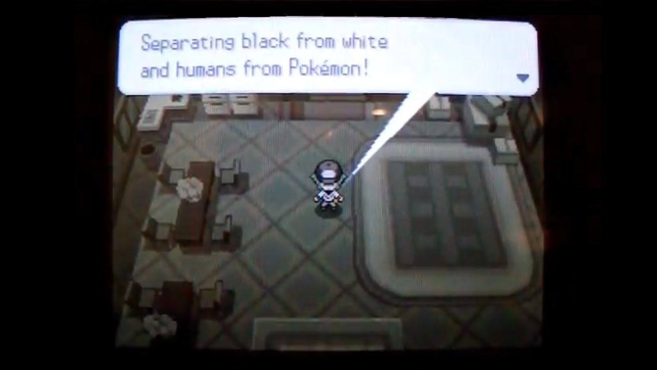 Pokémon Black 2 And White 2 - Memory Link Flashback - White And Black ...