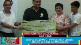 BP: School based multi-purpose teen   centers, itatayo sa ilang bayan sa   Iloilo