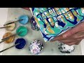 109. blue serenade acrylic swipe acrylic pouring tutorial