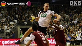 Vollständige Spiel: DEUTSCHLAND-KATAR 20-22, Handball WM2017 der Männer | 22. januar 2017