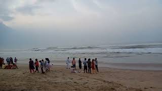 Puri beach in morning ll সকালে পুরী সমুদ্র সৈকত