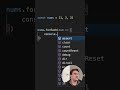 JavaScript array method .forEach()