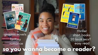 how to get back into reading! book recommendations if you want to love reading | books for beginners