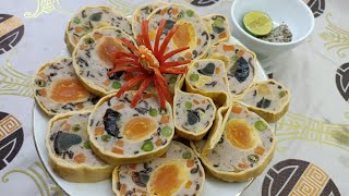 CÁCH LÀM CHẢ HOA - DAI GIÒN - THƠM NGON DỄ LÀM.