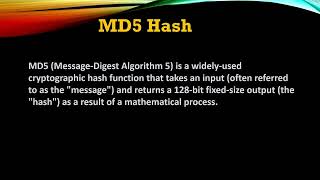#39 Exercise - Write a Program that Convert message to MD5 hash. #python #coding