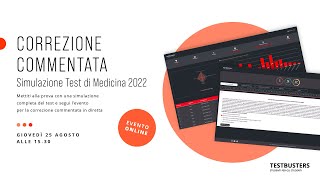 Correzione Simulazione Test di Medicina 2022