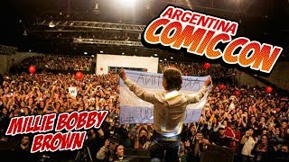 Entrevista a Millie Bobby Brown en la Comic Con Argentina 2017 [Subs en Español]