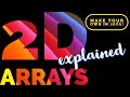 2D Arrays Explained! Simple Java Example (also how to print a 2D array)