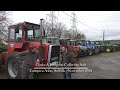 Tractors at Clarke & Simpson's November 2024 collective auction (MF 1200, 575, JD 4955, Same, Deutz)