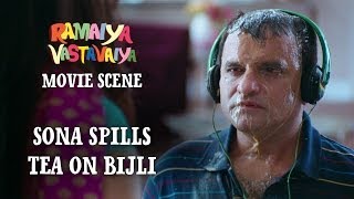 Sona Spills Tea on Bijli - Ramaiya Vastavaiya Scene - Shruti Haasan