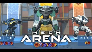 Slaying enemies in Mech Arena #pcgaming