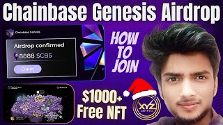 Chainbase Genesis Airdrop : $1000+ Confirmed Airdrop | Free NFT | free airdrop | XYZ Crypto