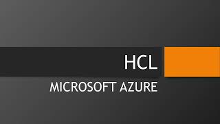 HCL Azure Interview Questions for experience 5 to 12 years #azure #cloud