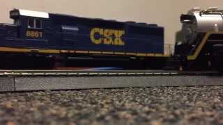 Track reviews: Ho scale Bachmann CSX EMD SD40-2 YN3 #8861 DDC Locomotive