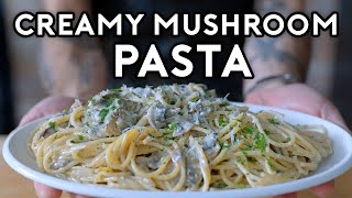 How to Make the Mushroom Pasta from The Super Mario Bros. Movie | Binging with Babish