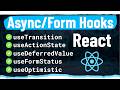 Master Must Know Form and Async React Hooks in 30 Minutes | Tutorial from WebDevSimplified