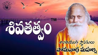 శివ తత్వం | Shiva Tatvam | Somanatha Maharshi - Shantiyuga founder | Somanatha Kshetram | Part 1 |