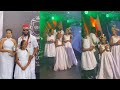 Flavour & Daughters At Their Grandfather Funer@l With Igbo Billionaires In Enugu