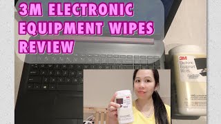 3M ELECTRONIC EQUIPMENT WIPES REVIEW / WIPES CLEANING GADGETS / JERLIE -OFW CHANNEL