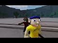 pretending to be a noob in roblox gym league then became the strongest