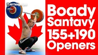 Boady Santavy (94kg, Canada) Last Heavy Session up to Openers 2017 Junior Worlds