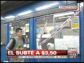 C5N - TRANSPORTE: EL AUMENTO DEL SUBTE