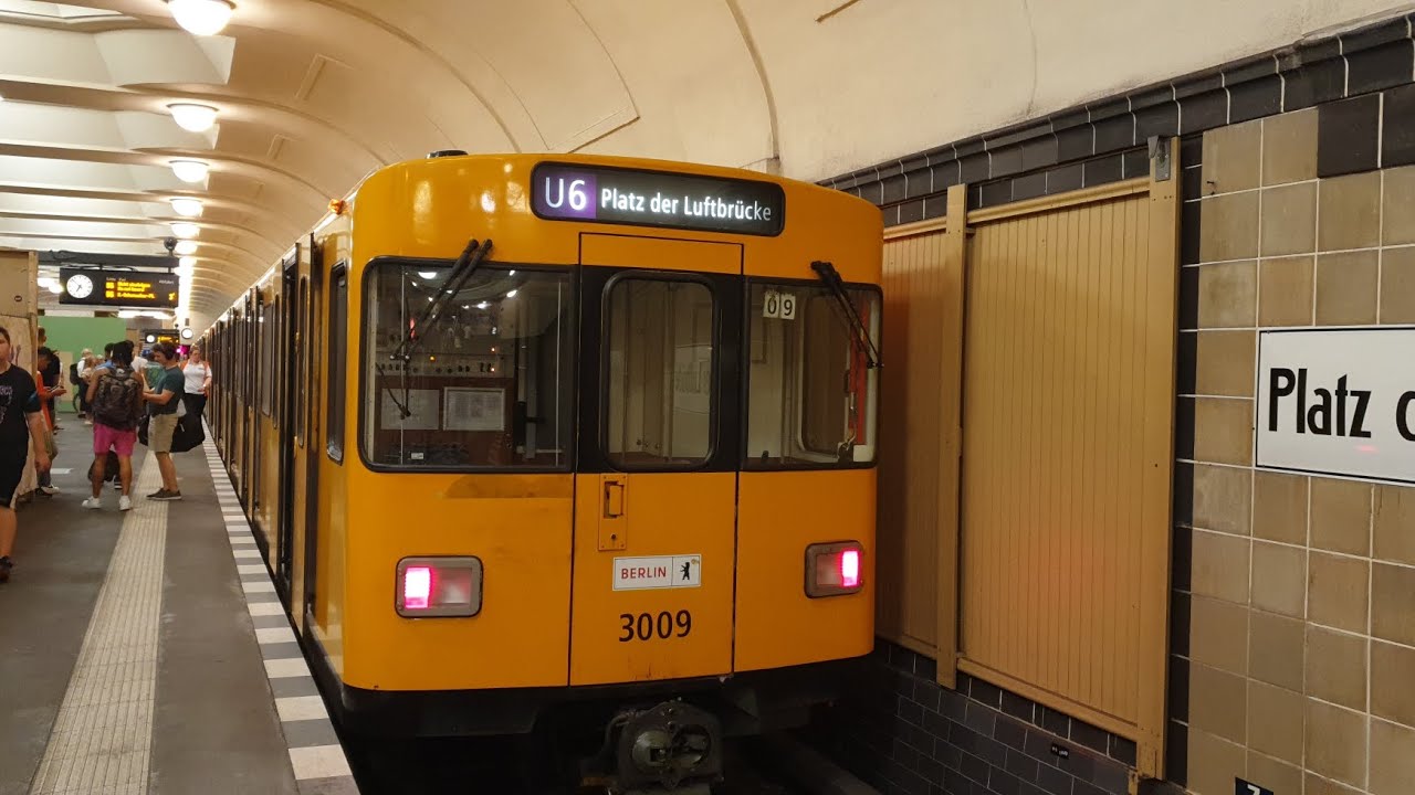 U-Bahn Berlin|Aussetzer Wiederholung (#2) Auf Der U6 Von Alt-Mariendorf ...