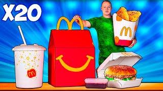 Le menu McDonald's a été multiplié par 20 / Happy Meal / McChicken Burger / From