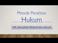 Metode Penelitian Hukum