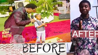 A Small boy called Lemuel Imitates Prophet TB Joshua Preaching in 2011