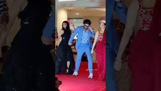 @DQSalmaan dancing with RitikaSing and Aishwarya Lekshmi at Dubai Oasis Mall. KOK movie promotions