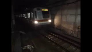 東京メトロ7000系7132Fみなとみらい線各停 横浜駅到着