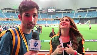 Neelum munir (Psl 2018) interview and speaking pashto