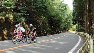 TOKYO2020 Cycling Road Men's Road Race オリンピック 自転車ロードレース 明神峠700m地点 三国峠の手前 定点カメラ