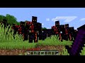 mikey bedrock king vs jj obsidian king survival battle in minecraft maizen