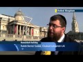 The story behind London's giant menorah: Jewish Hanukkah symbol stands on Trafalgar Square