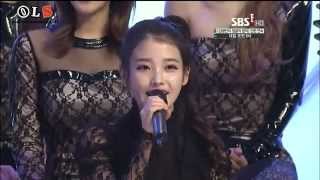 20229 IU Marshmallow \u0026 Good Day cut @ SBS E! Music Island E01