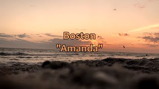 Boston - "Amanda" HQ/With Onscreen Lyrics!