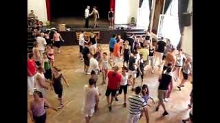 Cuba2 Dance School - Doris Martinez Bachata class at Campo Loco 2012