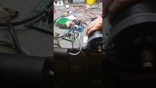 Final test after the repair of a Tunturi controller