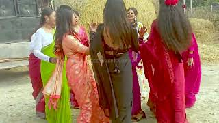 Chunara Chunari Hindi  Song  in Tharu Wedding Dance  in Madi Girls 2079