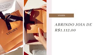 + R$1.000,00: abrindo presente joia Vivara