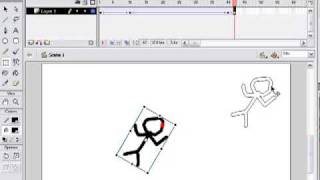 Macromedia Flash MX: Tutorial 1: Basic Animation Tweens ::JGtutorials::