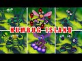 All Monsters Humbug Island | My Singing Monsters