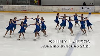 Shiny Lakers Aurinko Synchro 2024 - Synchronized skating